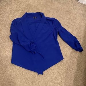 Blue blazer